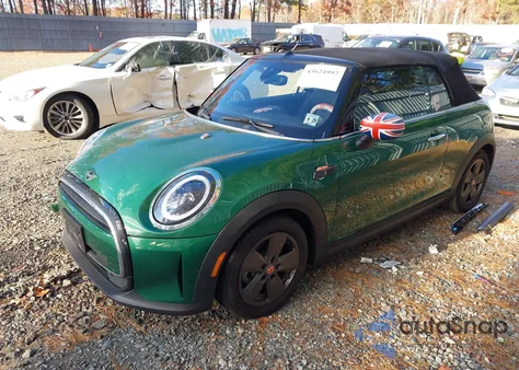 2024 Mini Convertible Cooper from USA, damaged, VIN WMW23DL09R3R95292